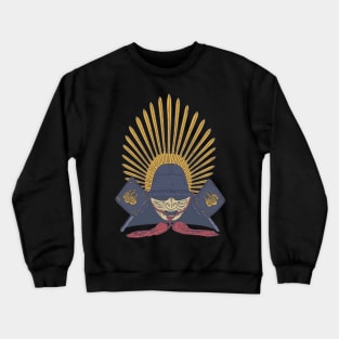 Toyotomi Hideyoshi - Samurai Warrior - Japan Helmet Crewneck Sweatshirt